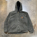 Grey Carhartt Detroit Hooded Jacket47