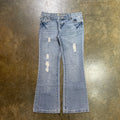 Lightwash Wet Seal Lowrise Flared Jeans
