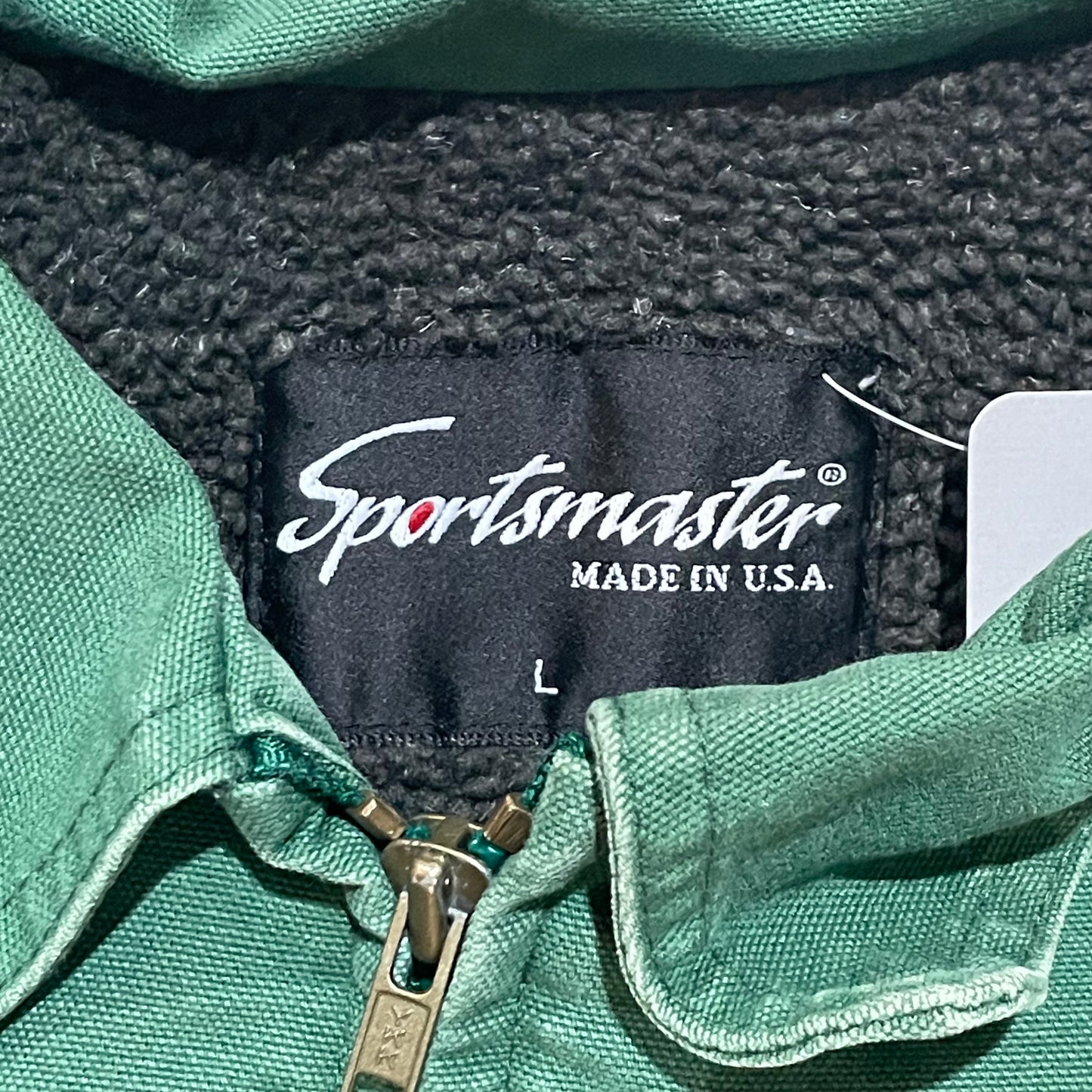 Green Sportsmaster Fleece Lined Jacket