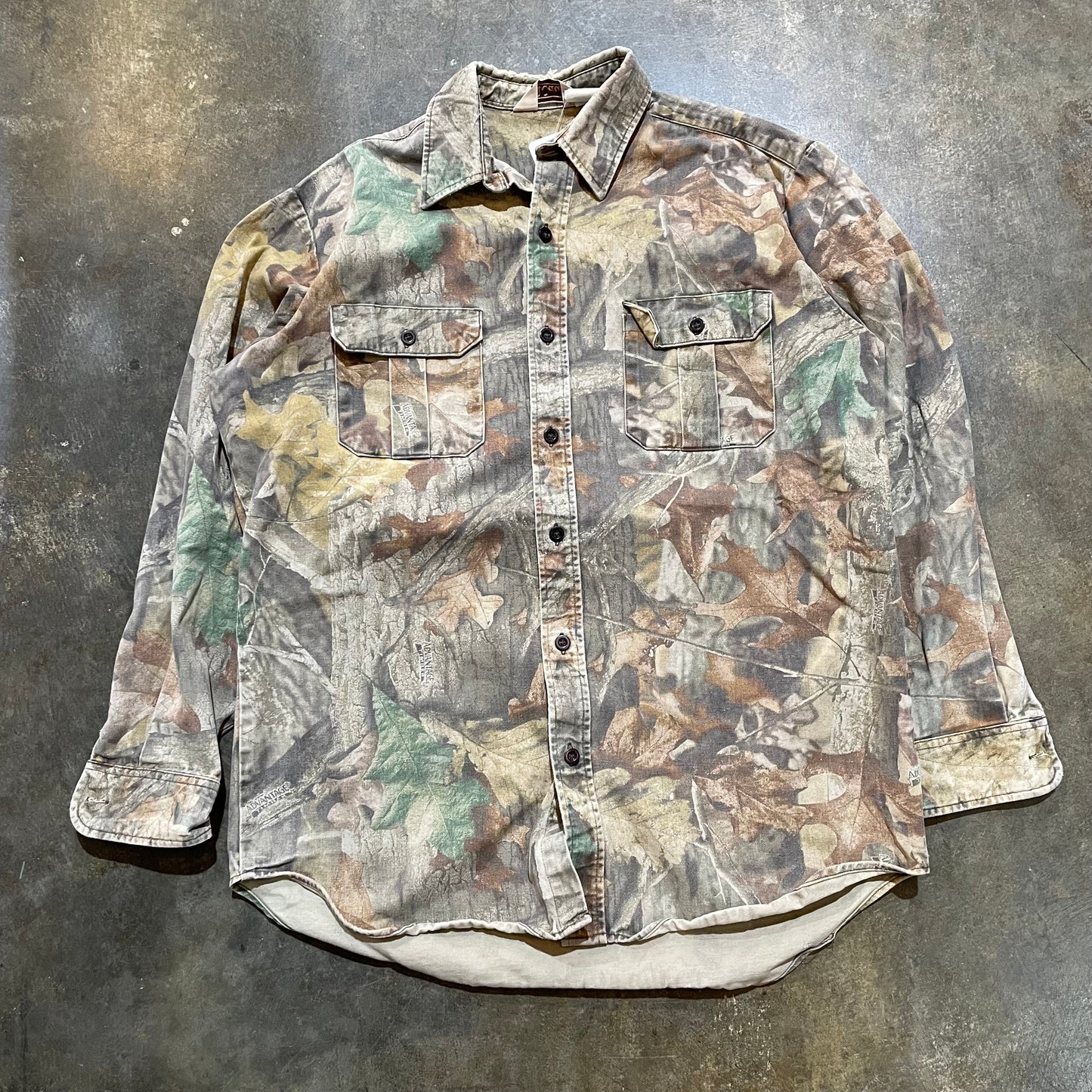 Walls Camo LS Button Down