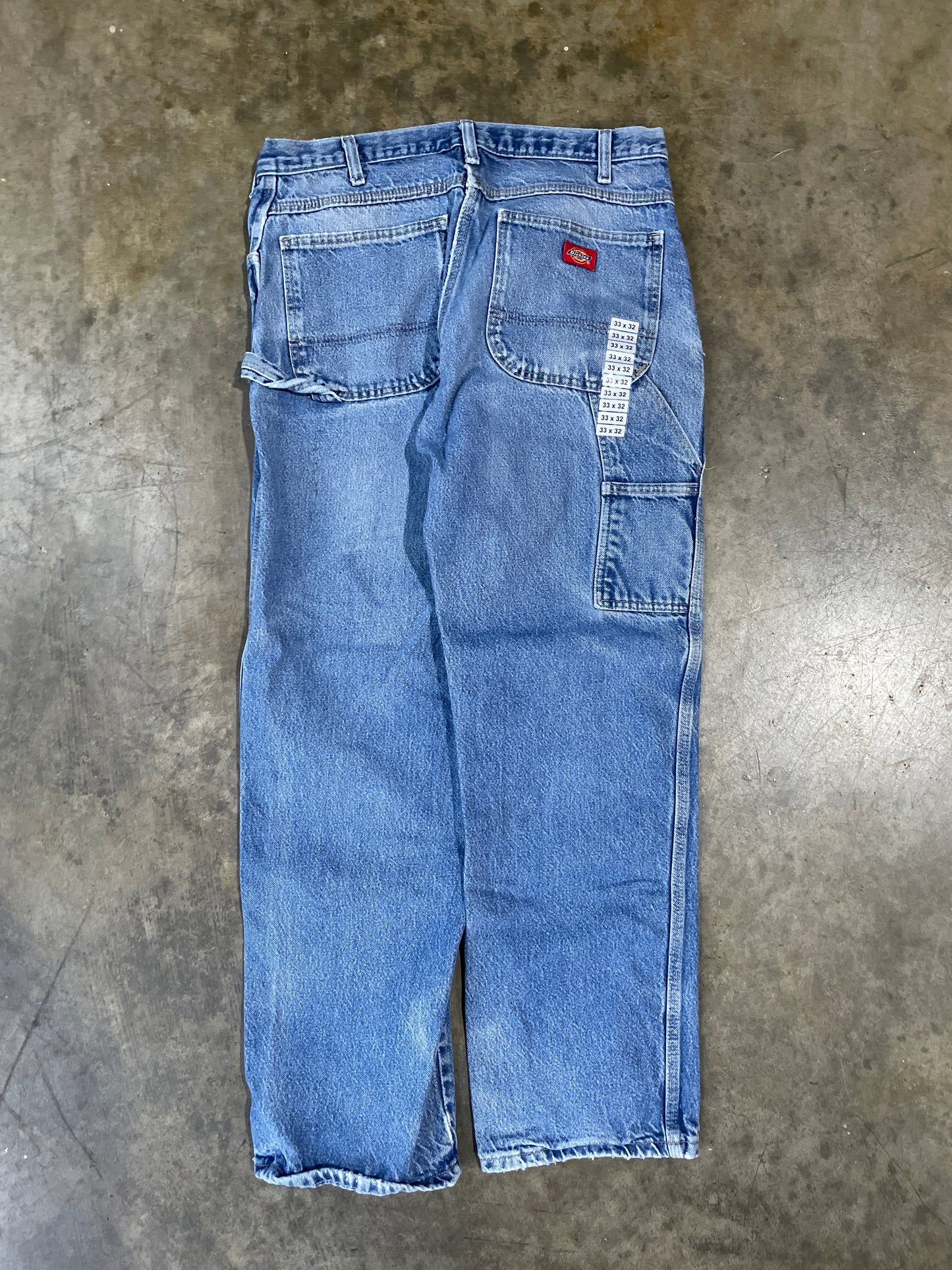 Dickies Carpenter Jeans Light Wash (33x32)
