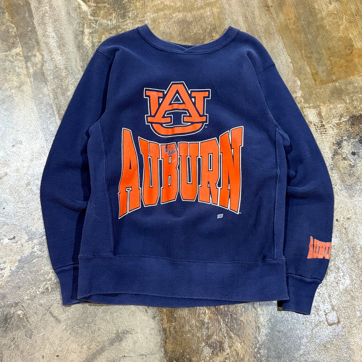 Hanes Heavy Weight Auburn Crewneck