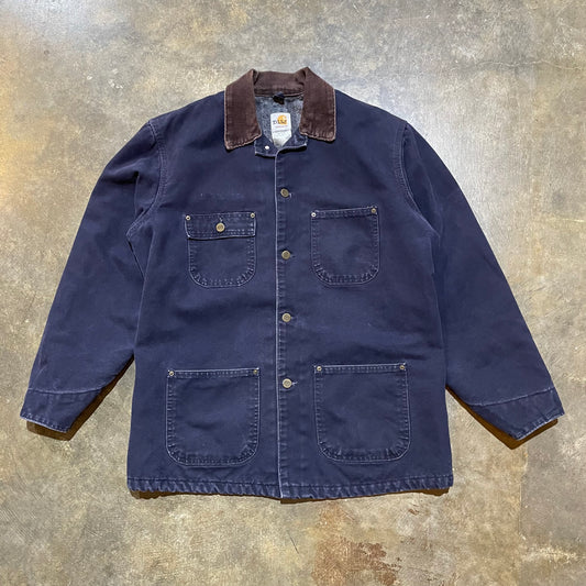 Navy Carhartt Chore Coat