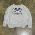 God's Property Bible Verse Crewneck