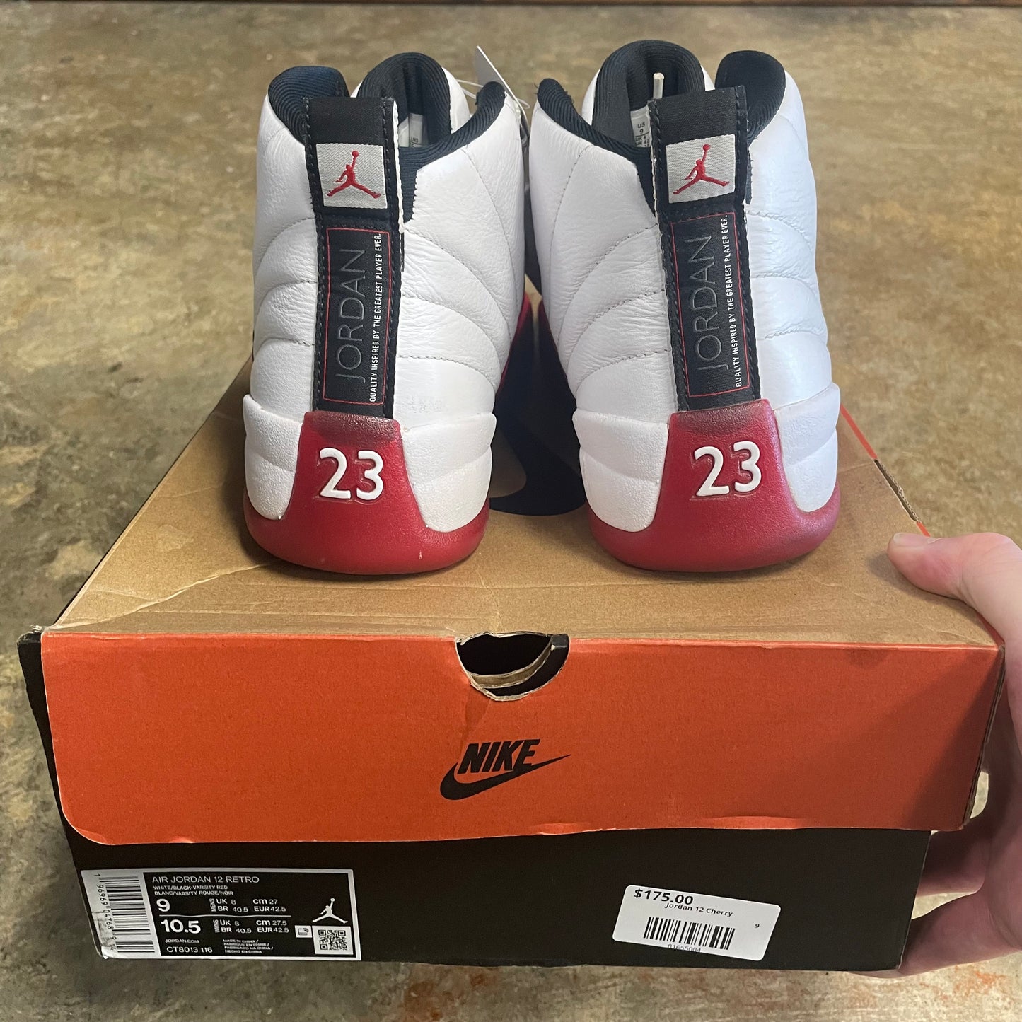 Jordan 12 Cherry