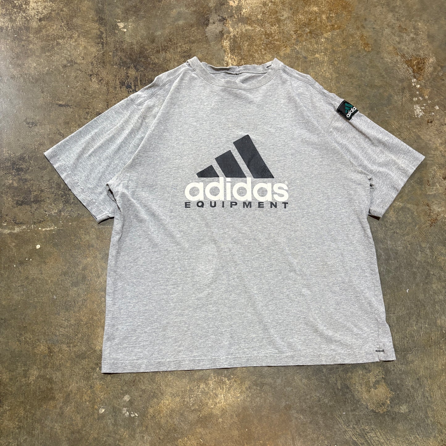 Grey Adidas Equipment Tee