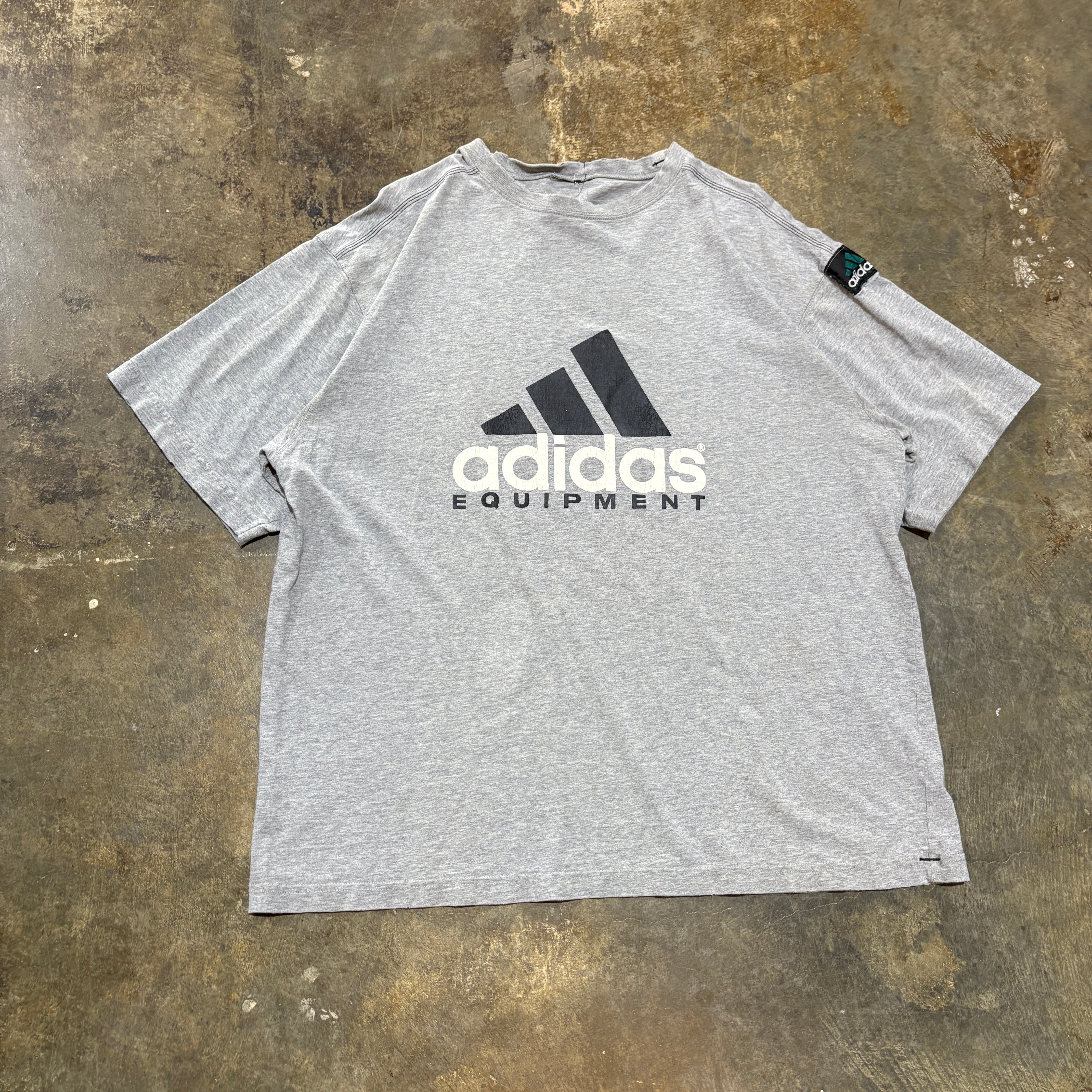 Grey Adidas Equipment Tee