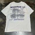 White Woodstock 94 Peace & Music Tee