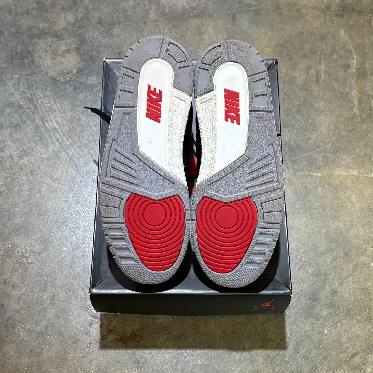 Jordan 3 Black Cement 2018 Rep Box