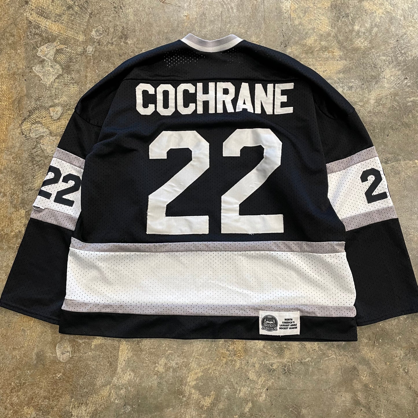 New Jersey Outlaws AVIS Patch Black Jersey