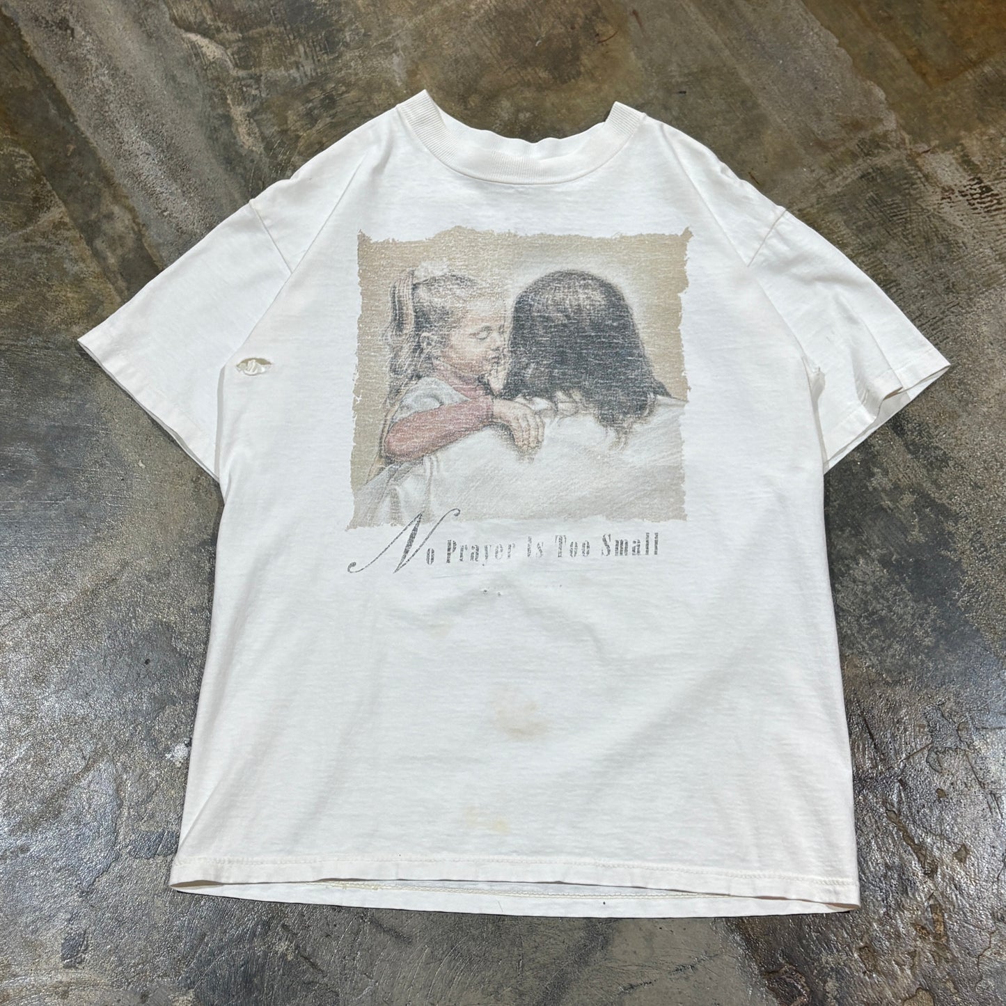 No Prayer Is Too Small Jesus Tee