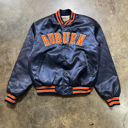 Navy Blue Auburn Satin Swingster jacket12