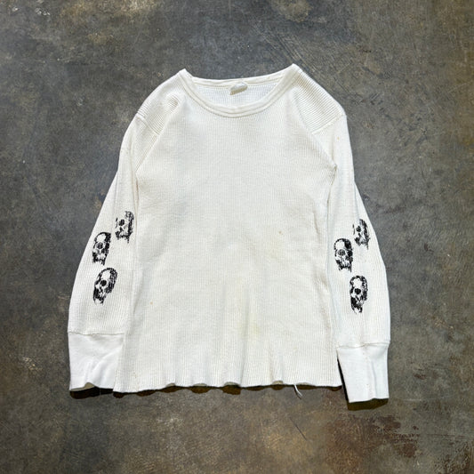 White Skull Sleeve Thermal1