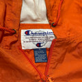 Auburn Champion 1/4 Zip Hooded Orange Windbreaker