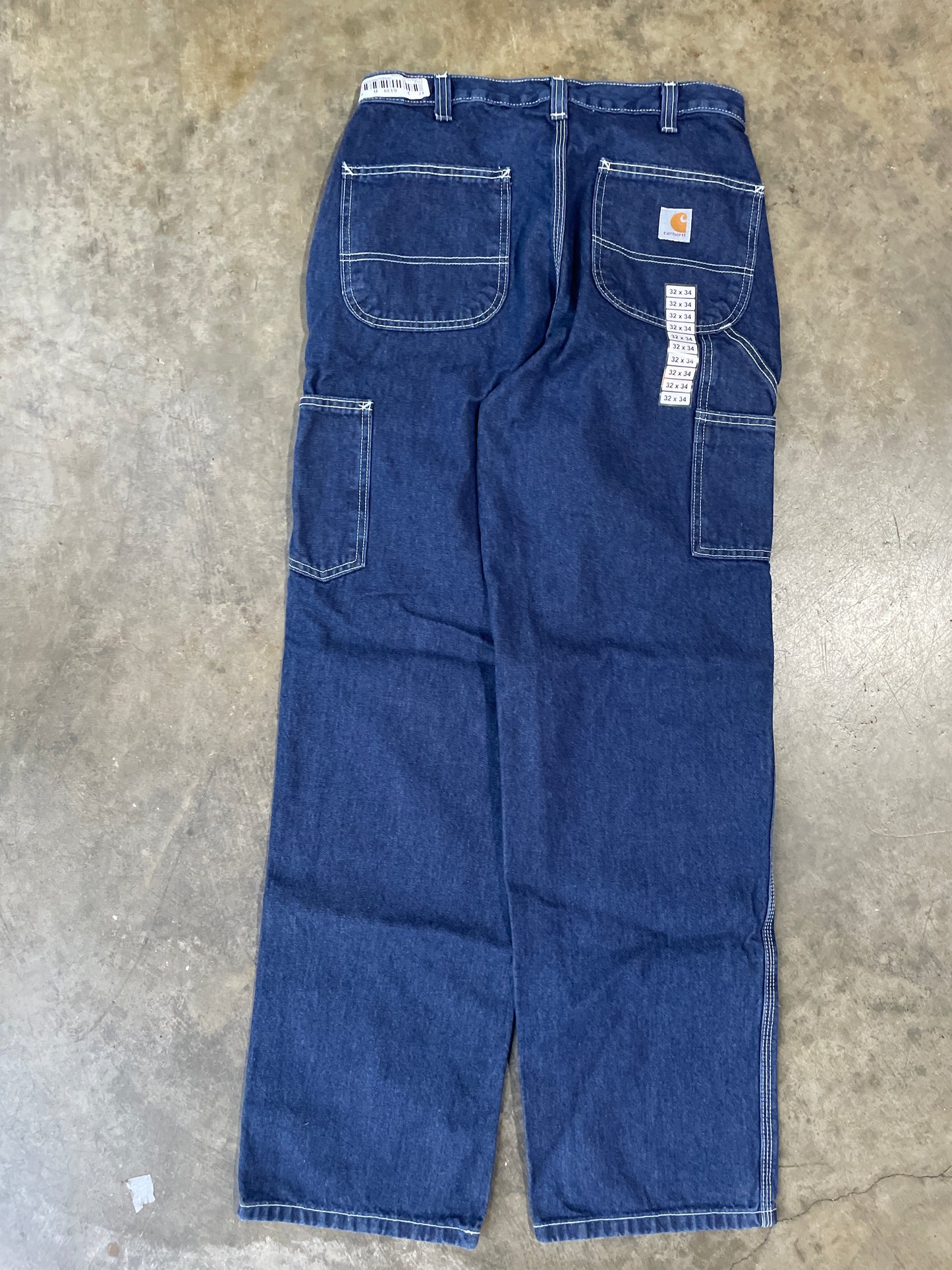 Carhartt Dungaree Fit Denim Work Pants (32x34)