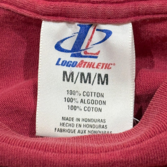 Logo 7 Red San Fransisco 49ers Lightning Helmet Tee