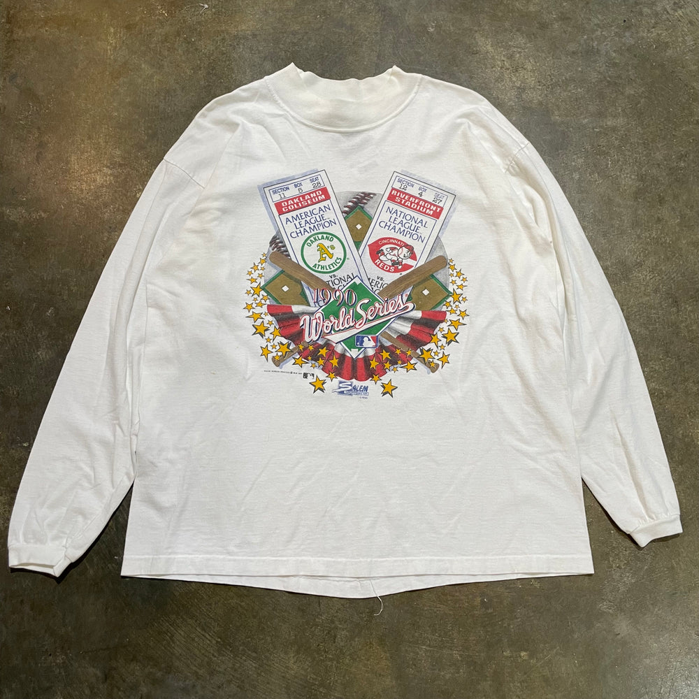 1990 World Series Athletics vs Reds Longsleeve
