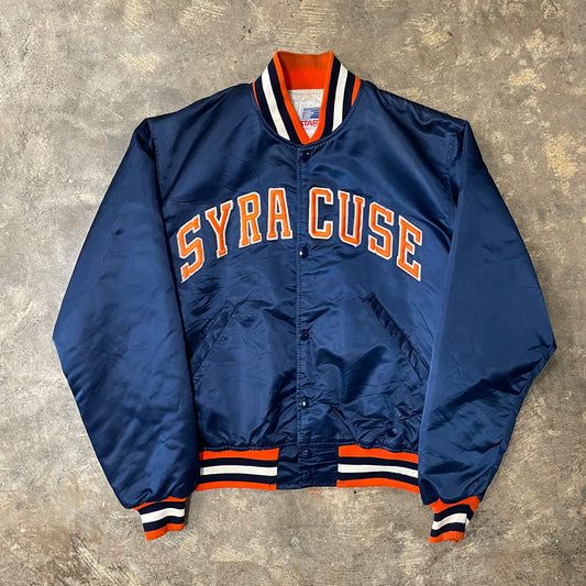 Starter Syracuse Navy Bomber Jacket