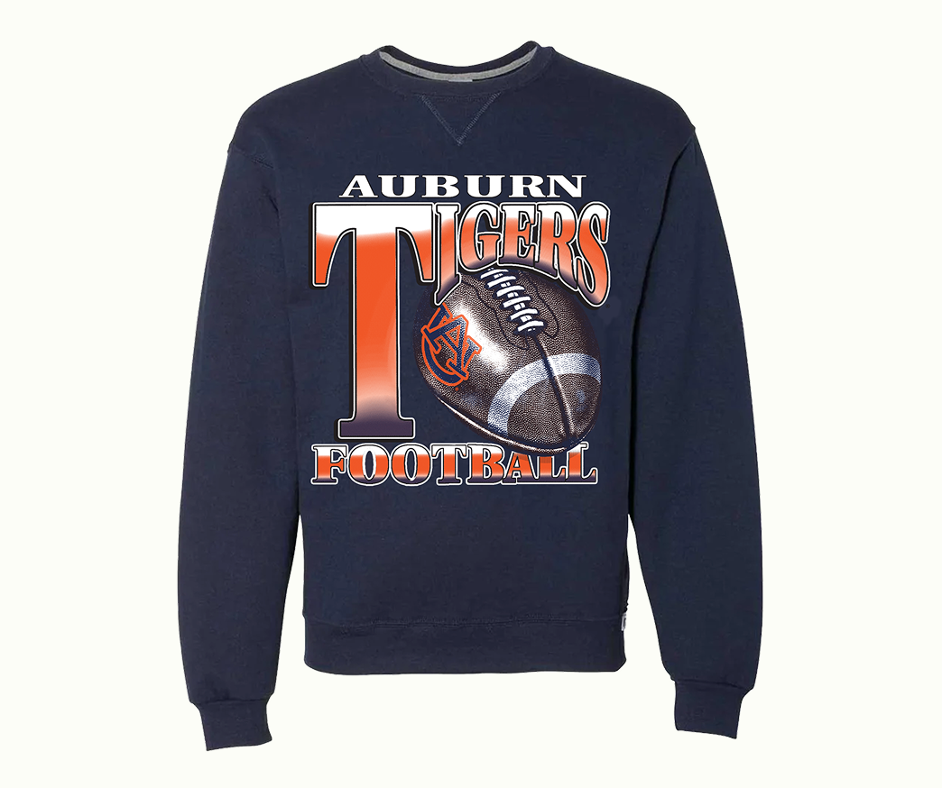 AU FOOTBALL CREWNECK