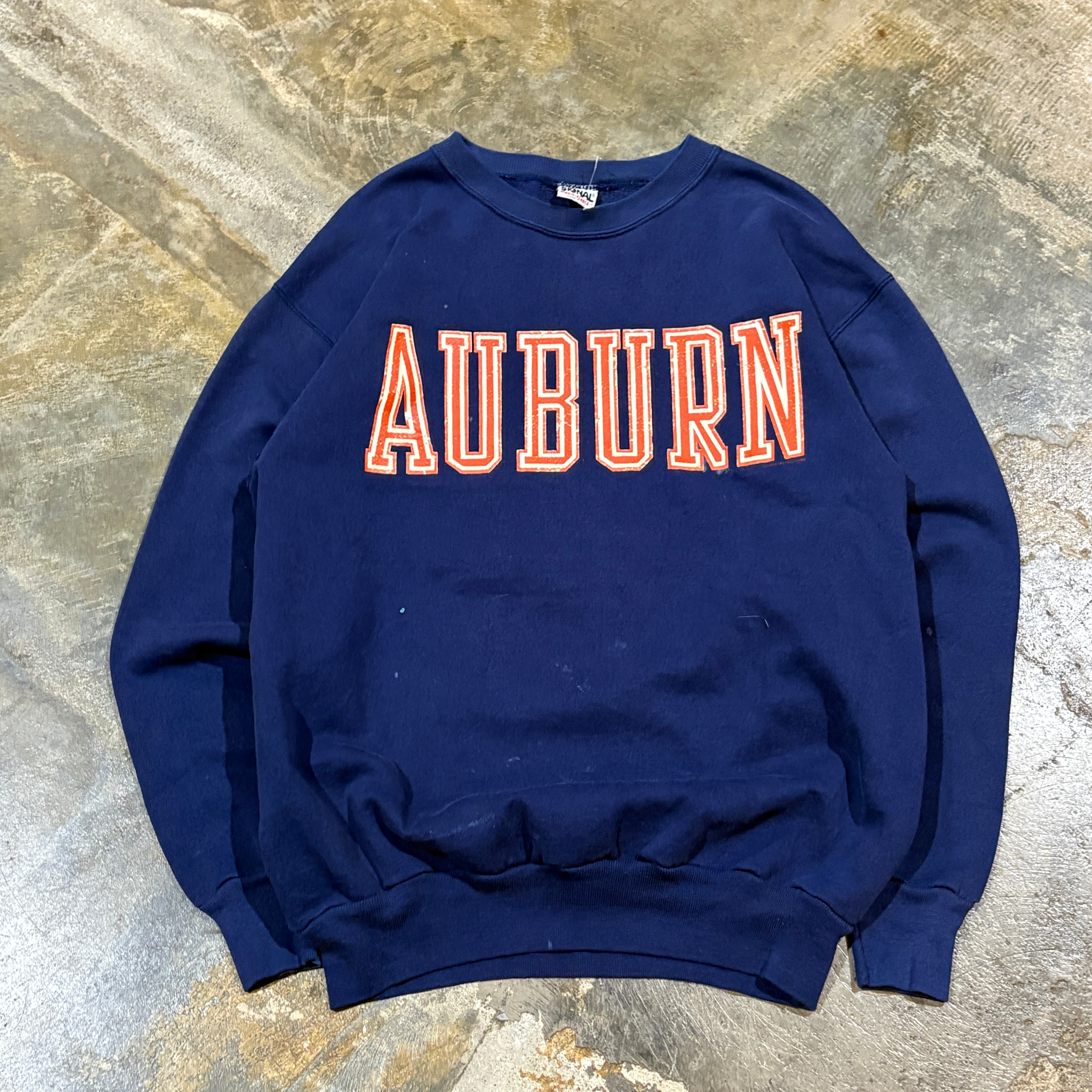 Signal Mega-Fleece Auburn Navy Crewneck