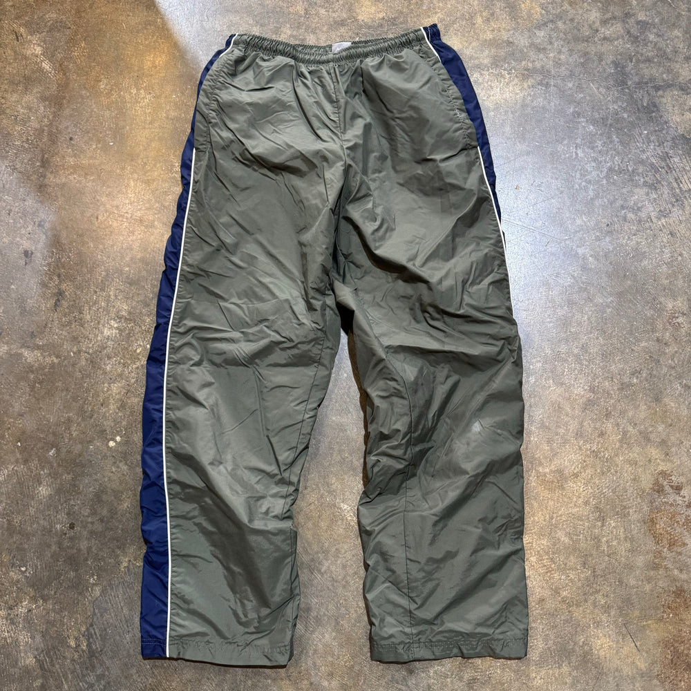 Green and Navy Nike Track Pants 5