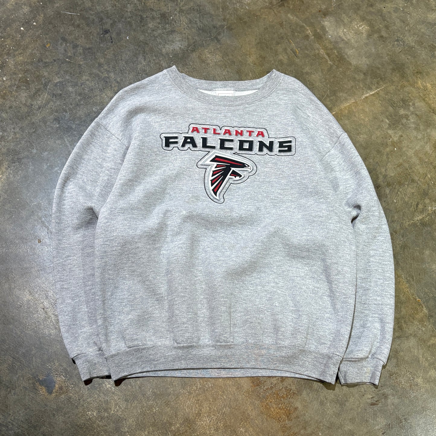 Grey Atlanta Falcons Simple NFL Crew