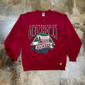 Oklahoma Sooners Russell red crewneck