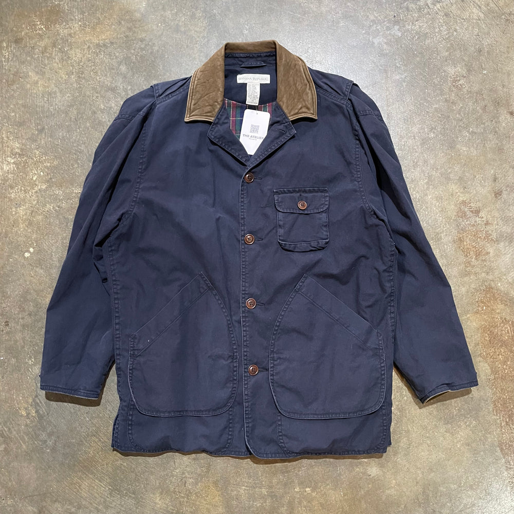 Banana Republic Navy Button Jacket49