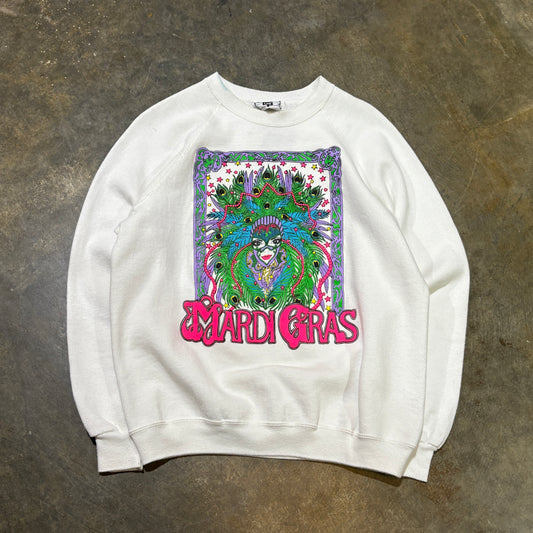 Lee Neon Mardi Gras Crewneck