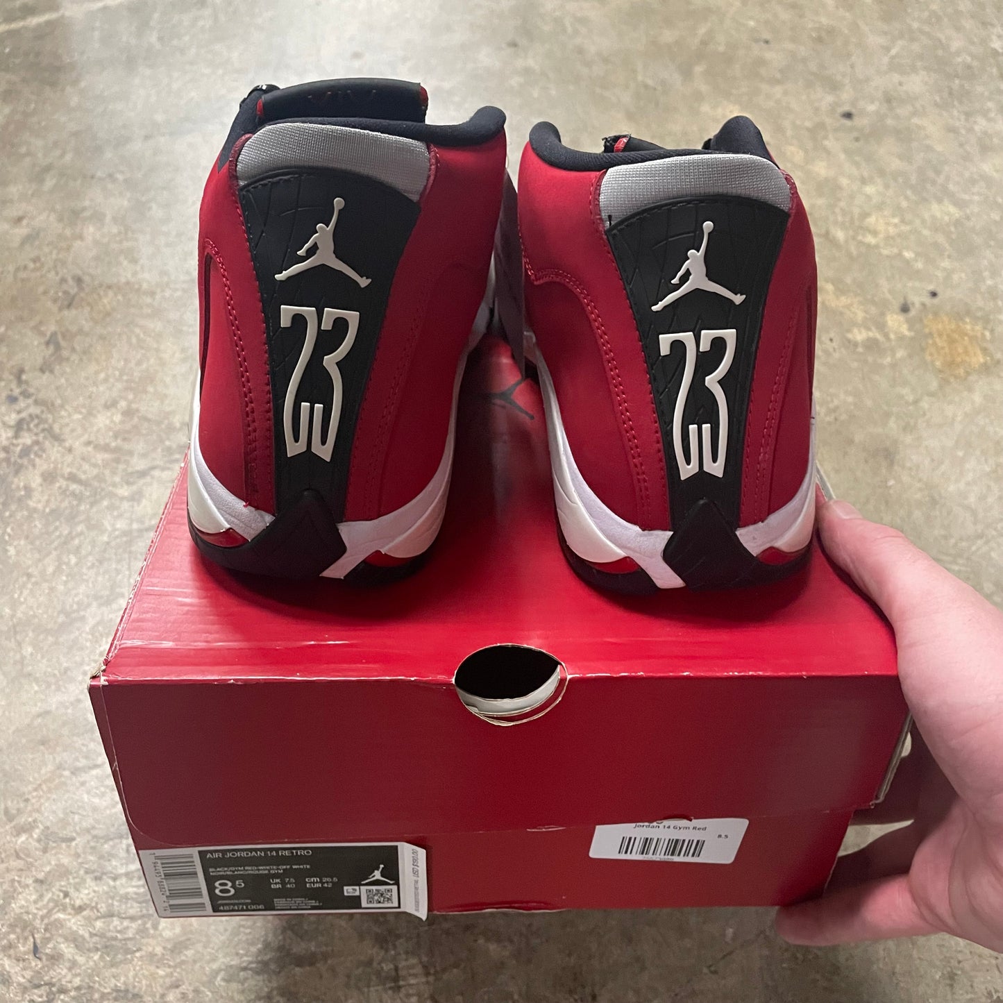 Jordan 14 Gym Red