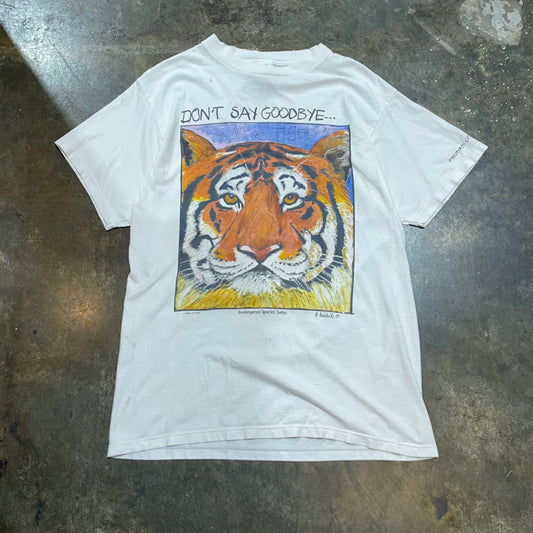 Don't Say Goodbye Tiger tee