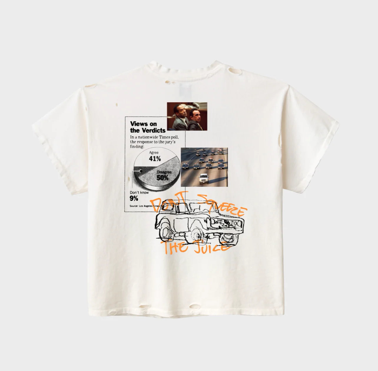 HMDD OJ Squeeze Vintage Tee