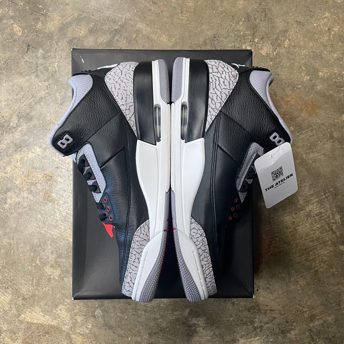 Jordan 3 Black Cement Reimagined