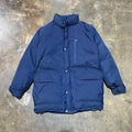 North Face Navy Puffer Jacket