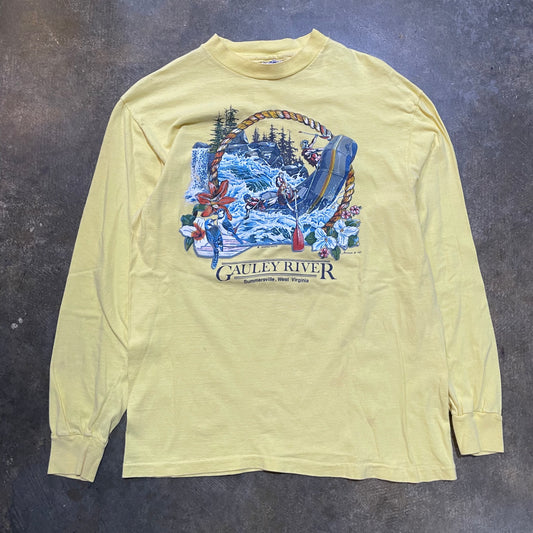 Gauley River West Virginia Rafting Yellow Tee
