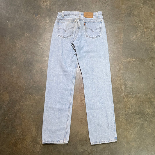 Levi's 505 Regular Fit Straight Leg Jeans (30x29)