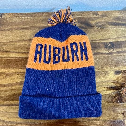 Orange and Blue Auburn Tigers Beanie