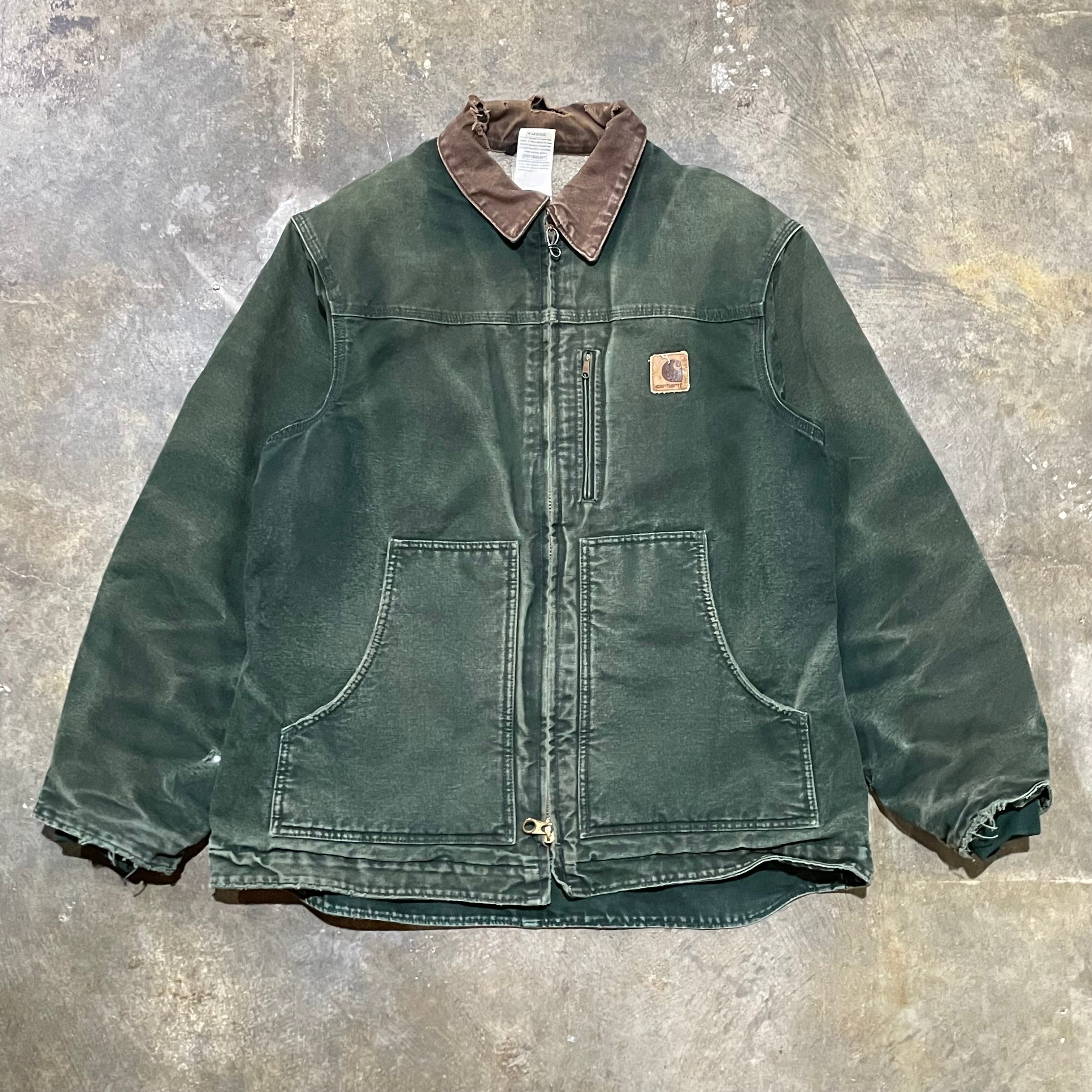 Forest Green Carhartt Chore Jacket11