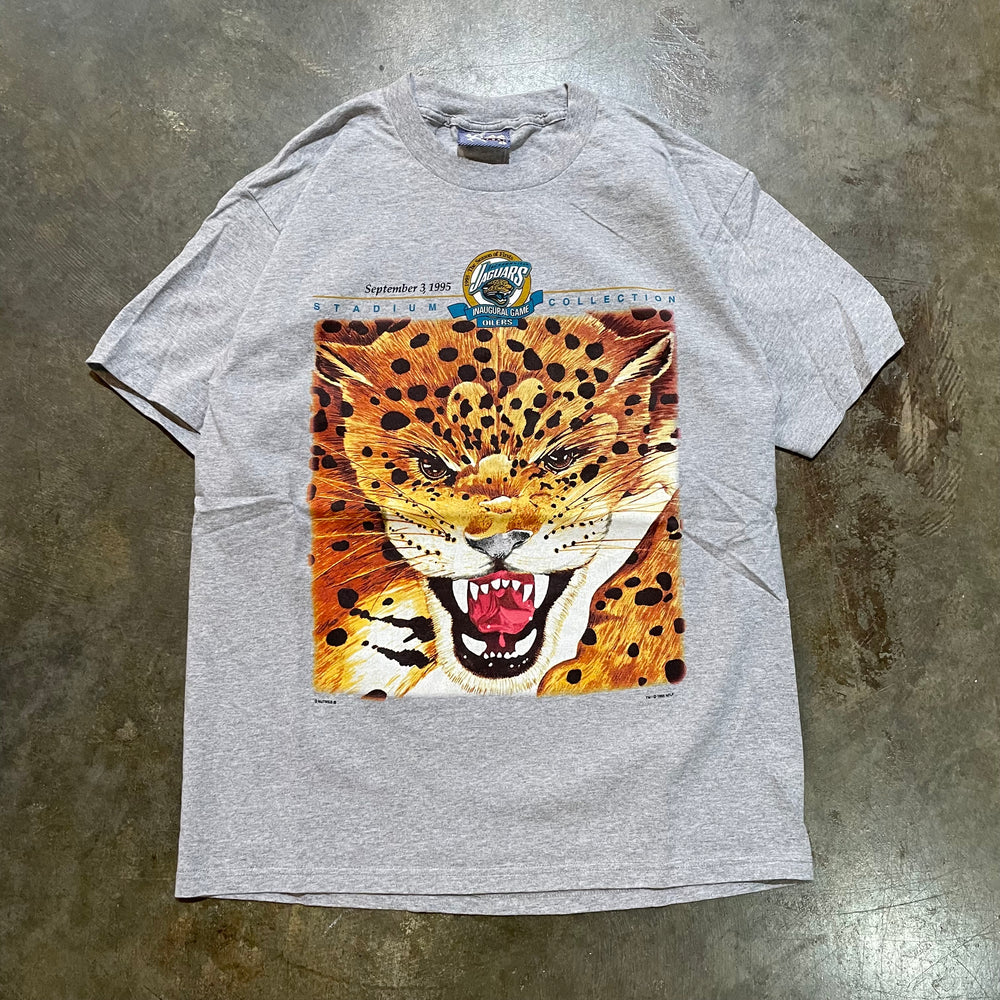 1995 Jaguars Inagural Game Grey Tee