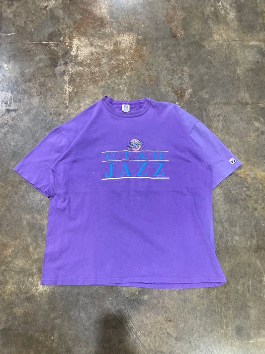 1990s Utah Jazz Graphic T-Shirt (XXL)