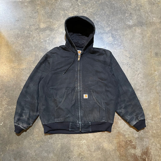 Faded Black Carhartt Jacket