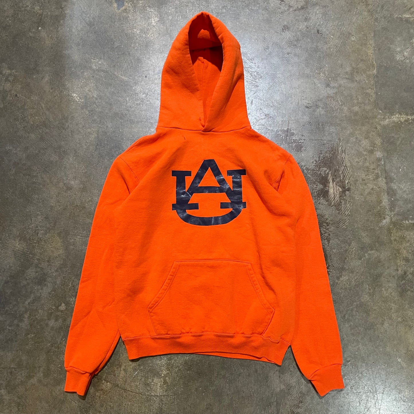 Orange 80s Auburn AU Crewneck