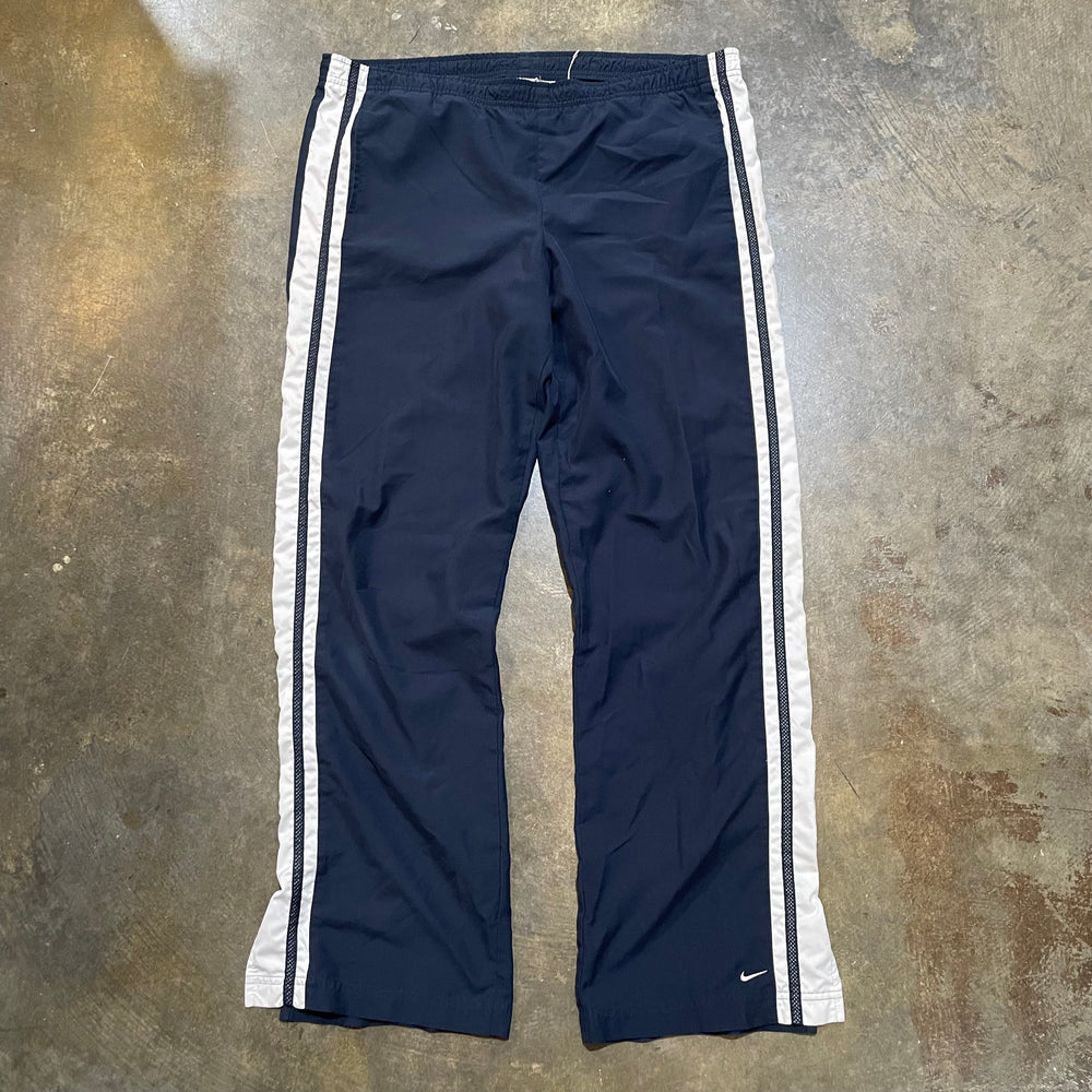 Navy Nike Mesh Stripe Track Pants 210