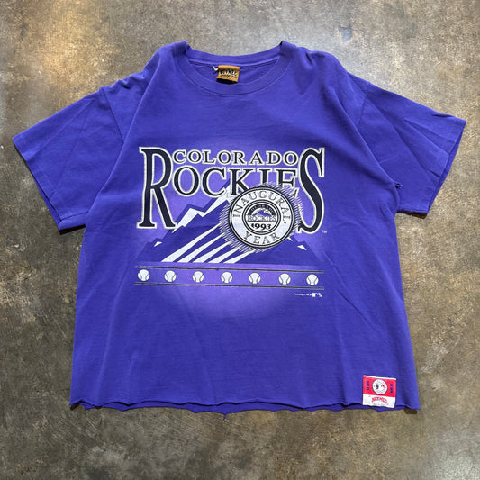 Chopped Colorado Rockies Nutmeg Tee