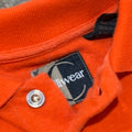 Orange Auburn Chiliwear Vertical Stripe Polo