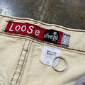 Carpenter Shorts Loose Fit Off White