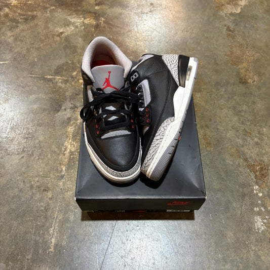 Jordan 3 Black cement used
