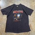 2000 The Cutting Eagle Harley Tee