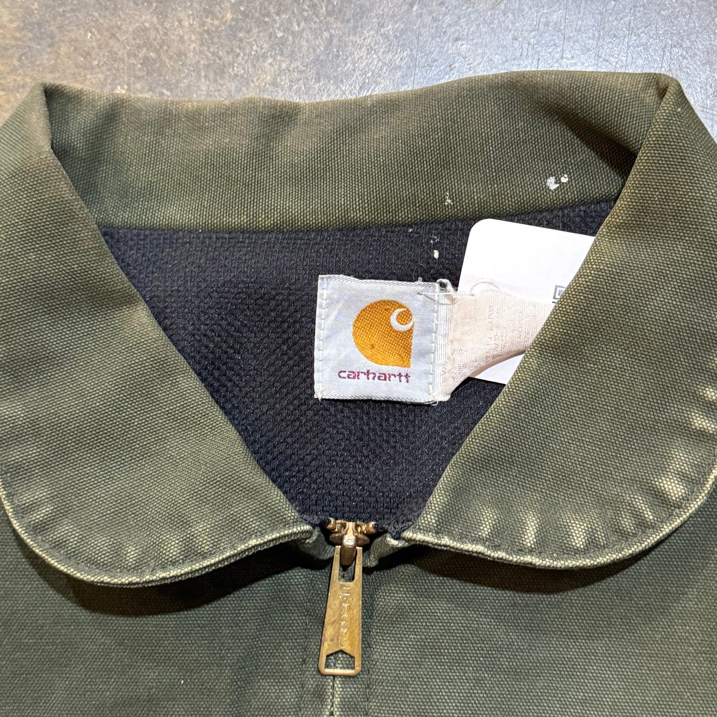 Green Carhartt Officers Jacket