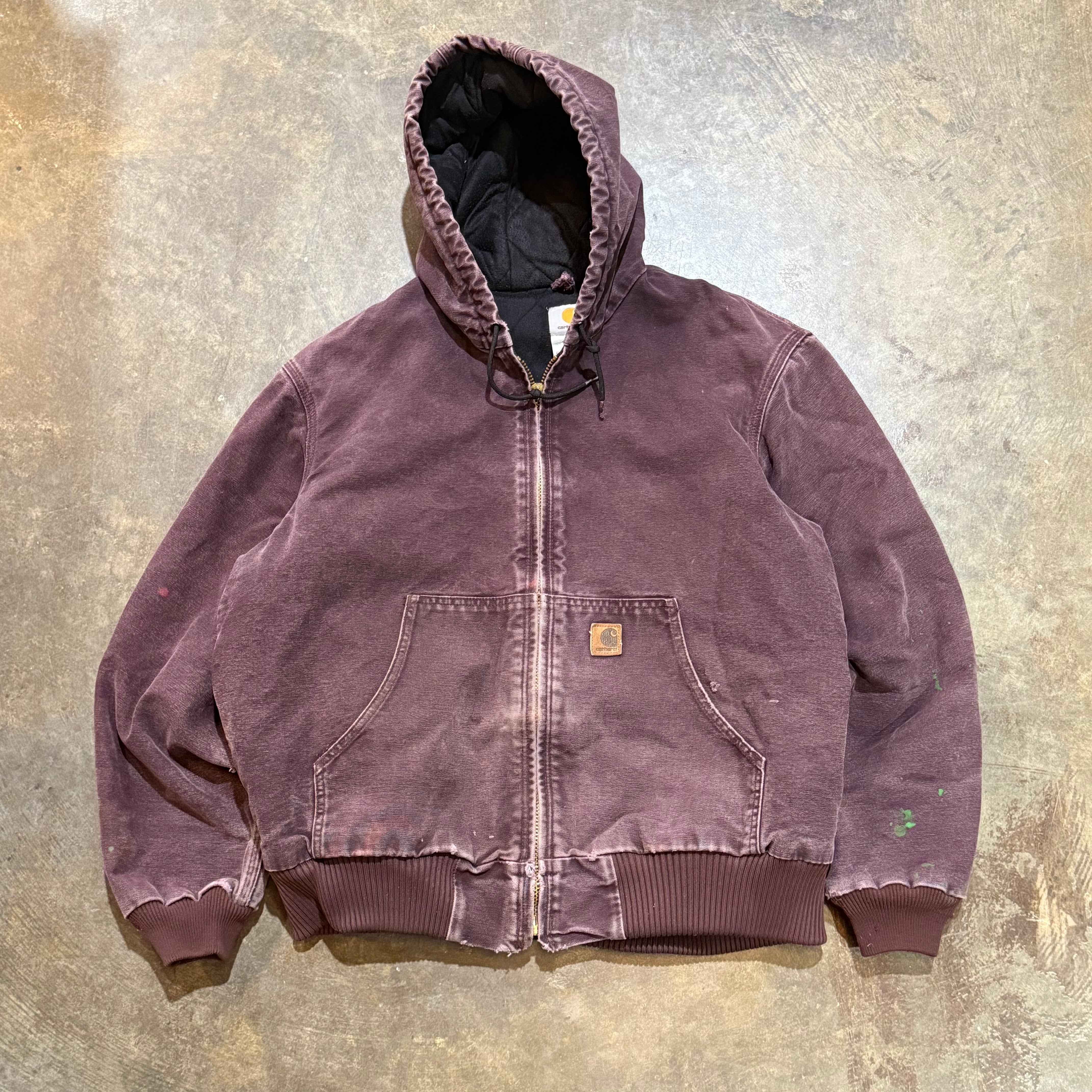 Purple Carhartt Hooded Jacket9